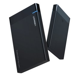 HDD Rack 2.5" External HDD/SSD enclosure UGREEN US221, SATA 3.0, USB-C, 50cm (black)