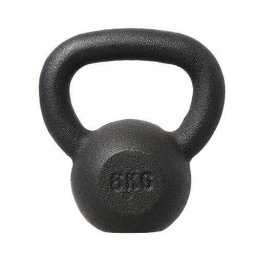 Greutate Kettlebell, Fonta, 6kg, Negru