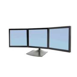Suport monitor Ergotron DS100 Triple Monitor Stand black