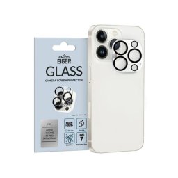Eiger Folie Sticla Camera 3D Glass iPhone 14 Pro / 14 Pro Max Clear