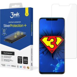 Folie protectie ecran 3mk SilverProtection+ antimicrobiana (Montaj umed) pentru Huawei Mate 20 Pro