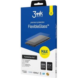 Szkło hybrydowe 3MK FlexibleGlass Max Apple iPhone 13 Pro Max czarne