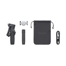Sistem de stabilizare DJI OM 6, Bluetooth 5.13 axe, autonomie 6h, trepied inclus, negru