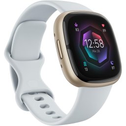 Smartwatch Sense 2 Blue Mist/Soft 1.58 inch Gold Aluminum