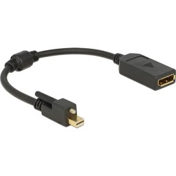 Delock Adapter Mini-DisplayPort auf Displayport mit Schraube