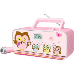 Radio CD MUSE M-29 KP, children pattern, microfon