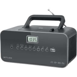 Radio portabil CD/MP3 player cu USB, MUSE M-28 DG gri