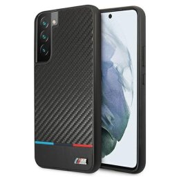 Husa hardcase BMW M Collection Triangles pentru Samsung Galaxy S22 Plus, design premium, culoare negru