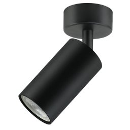 Lampă de perete și tavan Maclean, spot, mobil, aluminiu, 1xGU10, 55x100mm, negru mat, MCE451 B