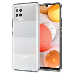 Husa Husa TPU Spigen Liquid Crystal pentru Samsung Galaxy A42 5G, Transparenta ACS02114