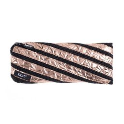 Penar Penar cu fermoar, ZIPIT Metallic - bronz