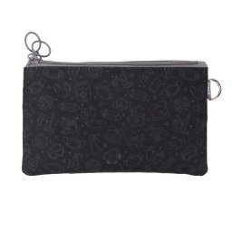 Penar Penar dublu cu fermoar si masca material textil, ZIPIT Face-It Creature - negru