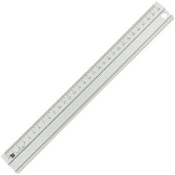 Accesorii birotica Rigla din aluminiu, 30cm, ALCO