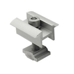 Accesorii sisteme fotovoltaice Clema dublă "Z" pentru montaj panou fotovoltaic