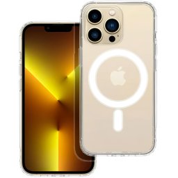 Husa Husa TPU OEM Clear Mag pentru Apple iPhone 13 Pro Max, MagSafe, Transparenta