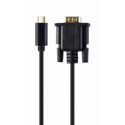 Gembird A-CM-VGAM-01 USB graphics adapter 1920 x 1080 pixels Black