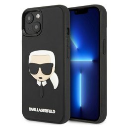 Husa Karl Lagerfeld KLHCP13SKH3DBK iPhone 13 mini 5,4" Negru/black hardcase 3D Rubber Karl`s Head