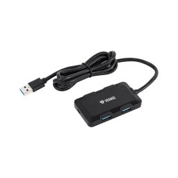 YHB 4341BK Hub de încărcare cu 4 porturi USB 3.0