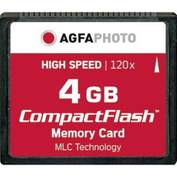 Card memorie Compact Flash 4GB High Speed 120x MLC
