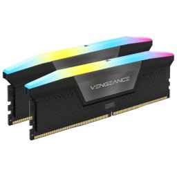 Memorie DIMM 64 GB DDR5-6600 (2x 32 GB) dual kit, RAM (black, CMH64GX5M2B6600C32, Vengeance RGB, XMP)