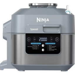 Friteuză cu aer cald și Multicooker Speedi 5,7 L 10 în 1 Sea Salt Grey