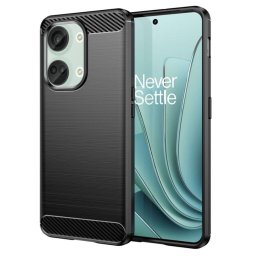 Husa Husa pentru OnePlus Nord 3 - Techsuit Carbon Silicone - Black