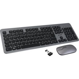 Tastatura Set Tastatura + Mouse YKM 2007CS Gri