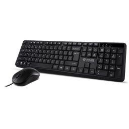 Tastatura Set Tastatura + Mouse YKM 1007CS Negru