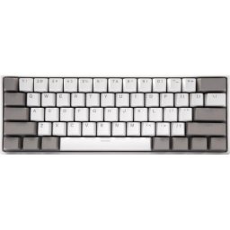 Tastatura cu iluminare RGB YKB 3601US Alb/Gri