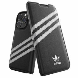 Husa Adidas OR Booklet Case PU iPhone 14 Pro black/white 50196