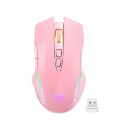 Mouse Mouse wireless pentru jocuri CW905 RGB, 3600dpi, Roz