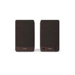 Boxa portabila Set 2 boxe CP-SS30, Bluetooth, 60W, Telecomanda, Maro