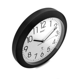 Ceasuri decorative Mebus 52450 wireless wall clock black