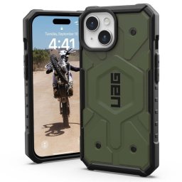 Husa UAG Husa Pathfinder Magsafe iPhone 15 Plus Olive Drab