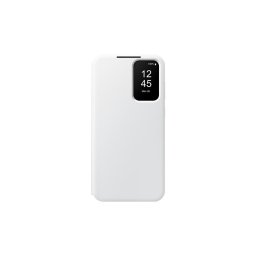 Flip Smart View Wallet Case Samsung - Husă telefon - compatibil cu Samsung Galaxy A55 5G - culoare Alb