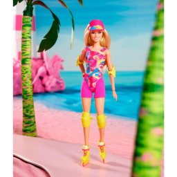 Mattel Barbie The Movie - Margot Robbie as Barbie: Inline skating collectible doll