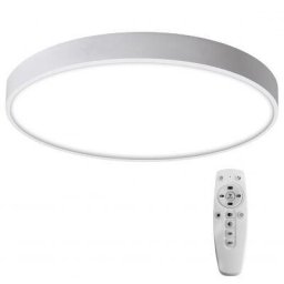 Plafoniera LED Rotunda Alba 36W cu telecomanda 3000K 4500K 6500K PT