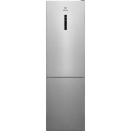 Aparate Frigorifice Combina frigorifica LNT7ME36X, 366 l, No Frost, Afisaj LCD, CustomFlex, Multi Flow, Iluminare LED, Clasa E, H 201 cm, Inox antiamprenta