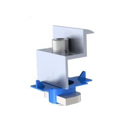 Accesorii sisteme fotovoltaice Clema capăt 35 mm "P" pentru montaj panou fotovoltaic