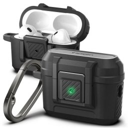 Lock Fit matte - compatibil cu Apple AirPods Pro 2 - culoare Negru