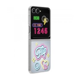 Capac protectie spate FlipSuit Case Galaxy Z Flip 6 Transparent
