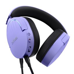 Casti GXT 490P Fayzo cu fir Mov