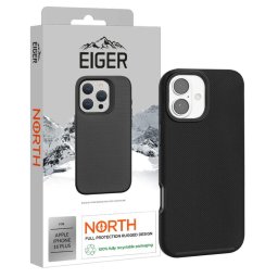 Husa Eiger Husa North Case iPhone 16 Plus Negru