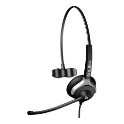GEQUDIO Headset 1-Ohr mit 3.5mm Klinke