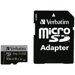 Card memorie Micro SDXC Pro U3 512GB Negru