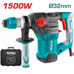 Ciocan rotopercutor TH1153216, 1500W, 850rpm, madrina SDS+, fara baterie si acumulator, Albastru