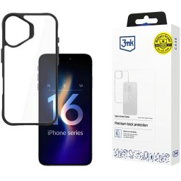 Husa Husa pentru Apple iPhone 16 Plus, 3MK, Satin Armor Case+, Transparenta