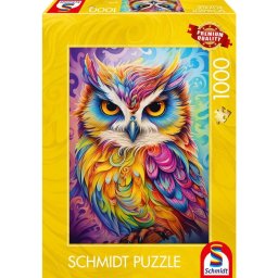 Schmidt Spiele Owl in Parrot Dress, Puzzle (1000 pieces)