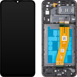 Piese si componente Display cu Touchscreen MP compatibil cu Samsung Galaxy A04e A042, cu Rama, Negru