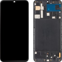 Piese si componente Display cu Touchscreen MP compatibil cu Samsung Galaxy A70 A705, cu Rama, Versiune OLED, Negru
